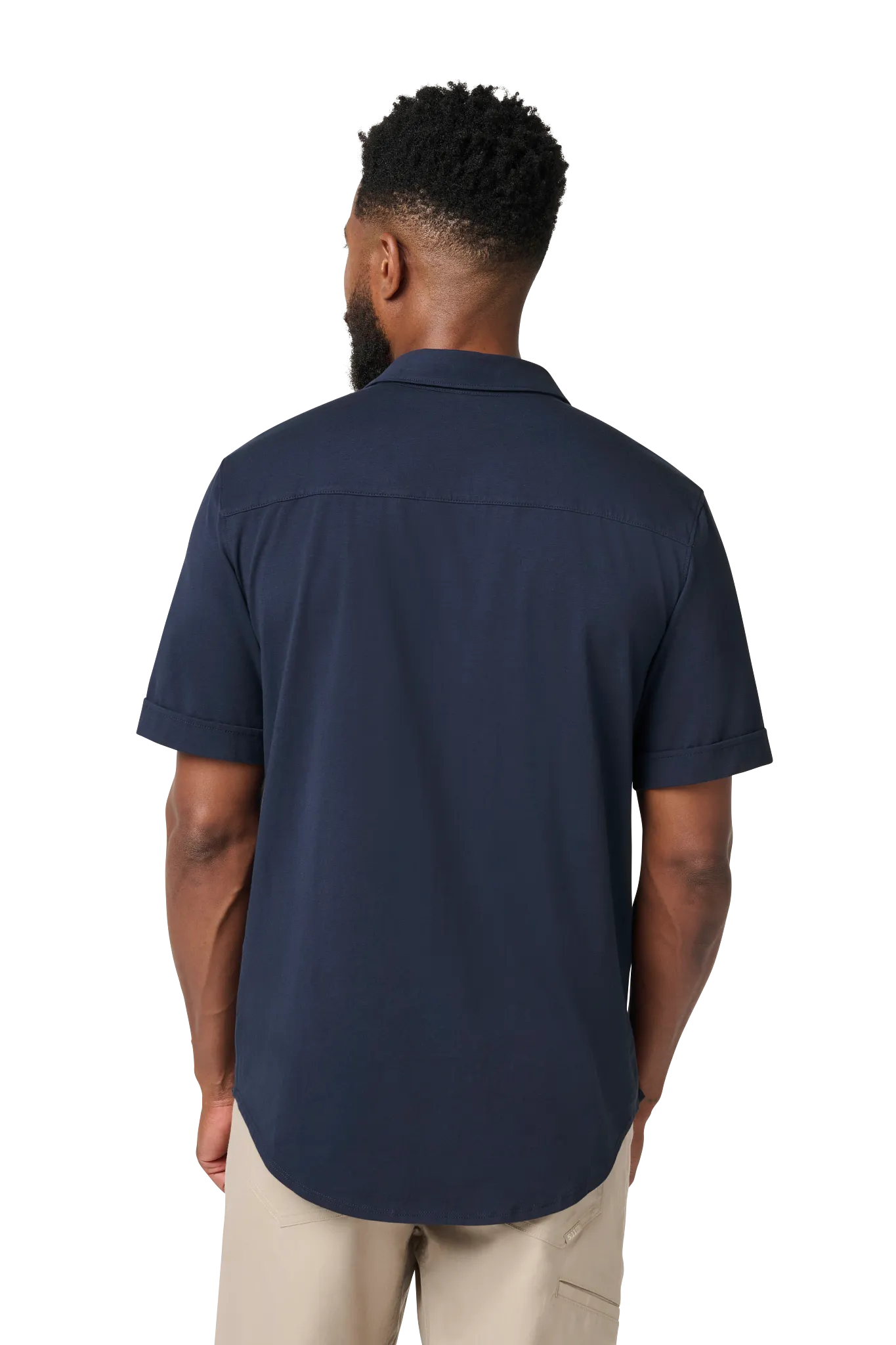 Jimmy Knit Shirt – Pacific Navy