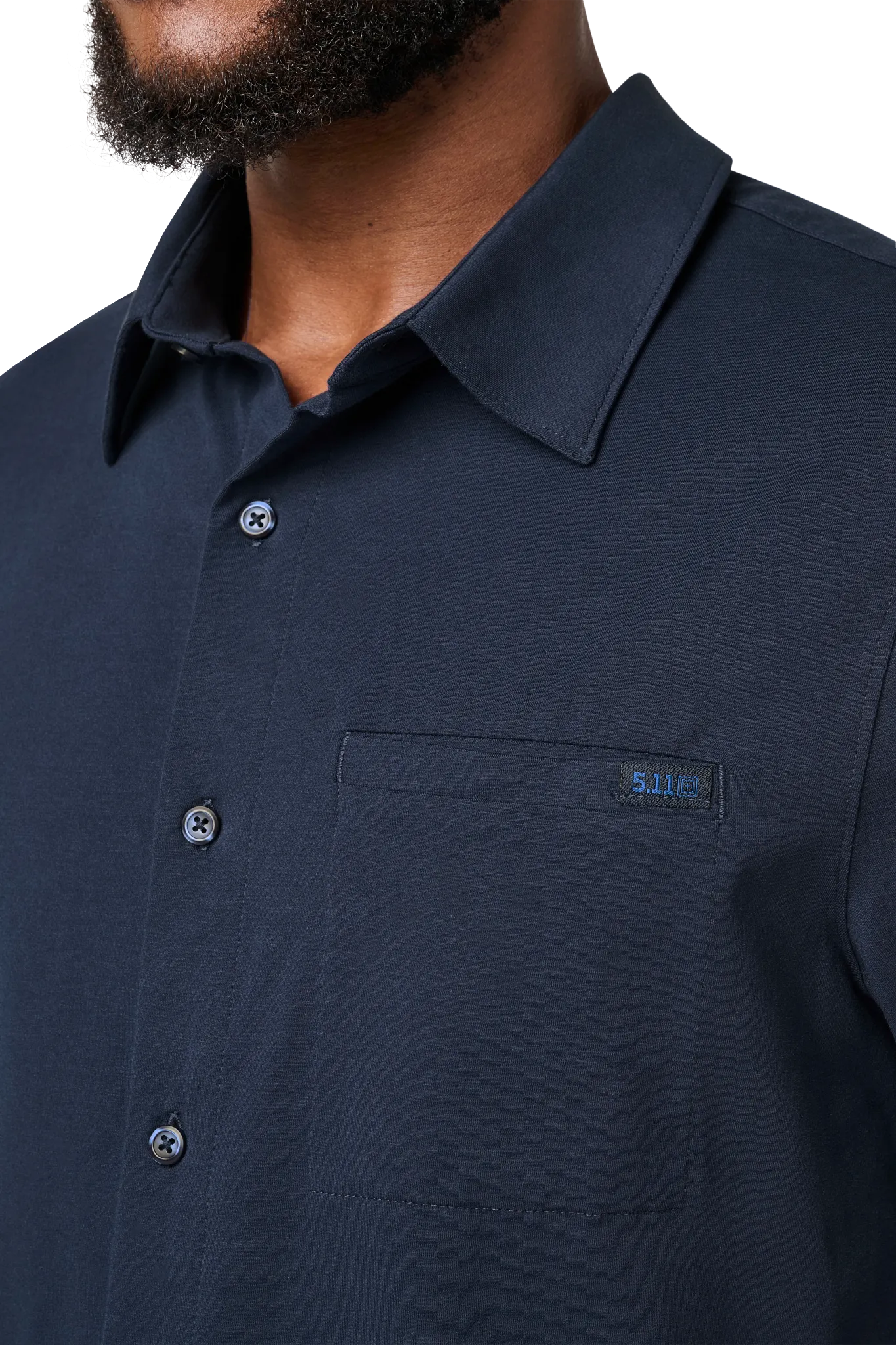 Jimmy Knit Shirt – Pacific Navy