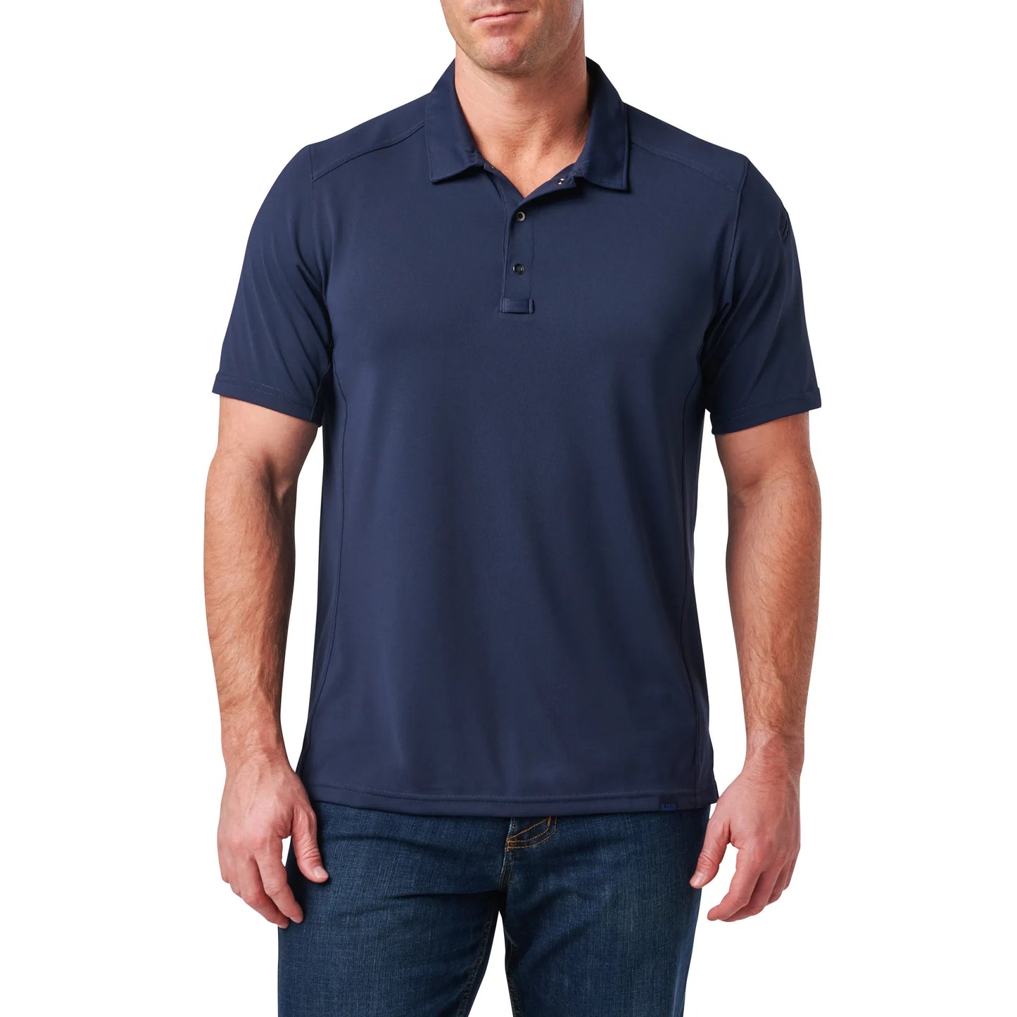 Paramount Crest Polo – Pacific Navy