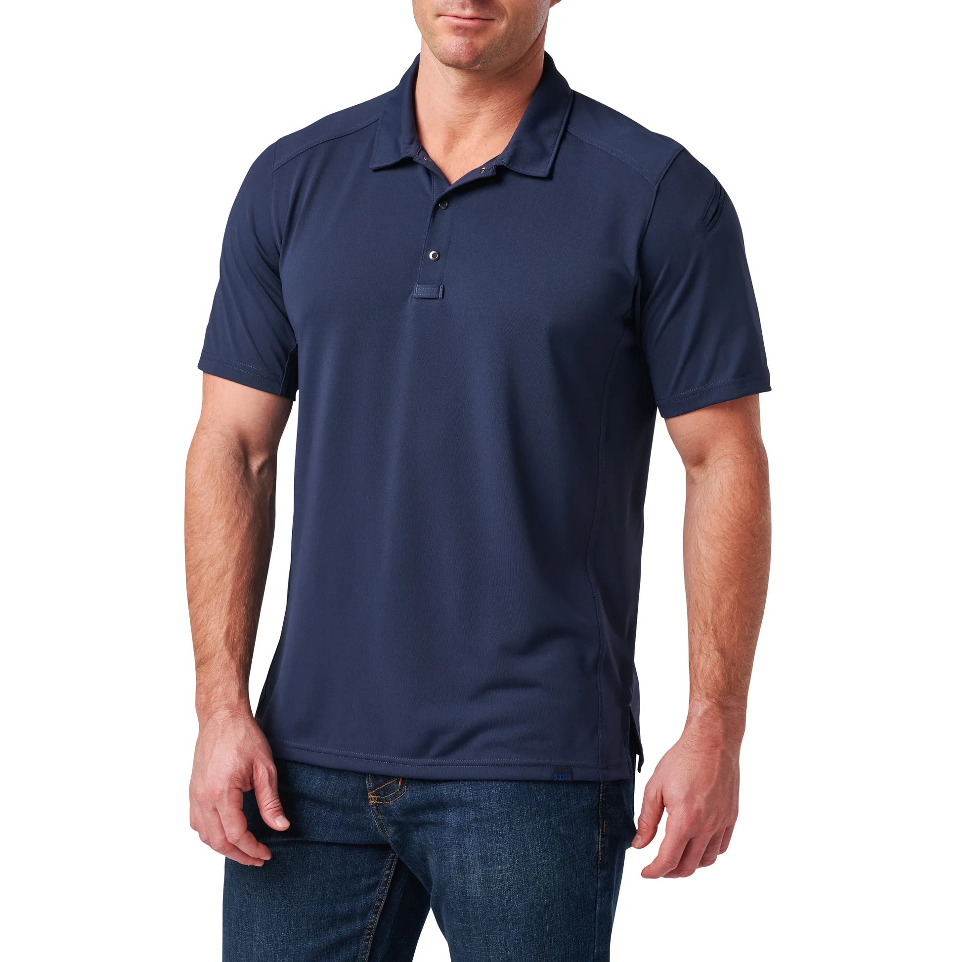 Paramount Crest Polo – Pacific Navy