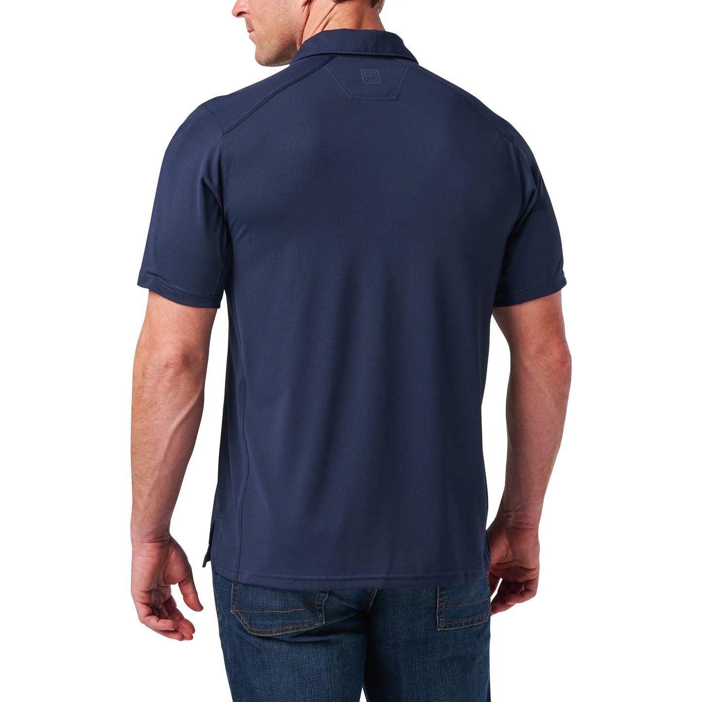 Paramount Crest Polo – Pacific Navy