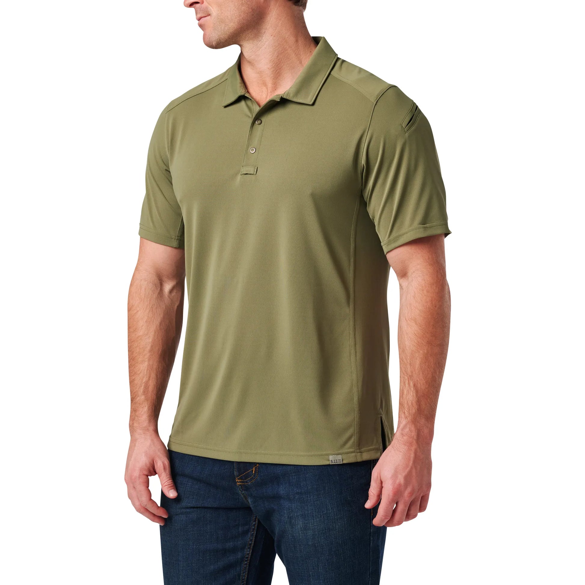 Paramount Crest Polo – Tank Green