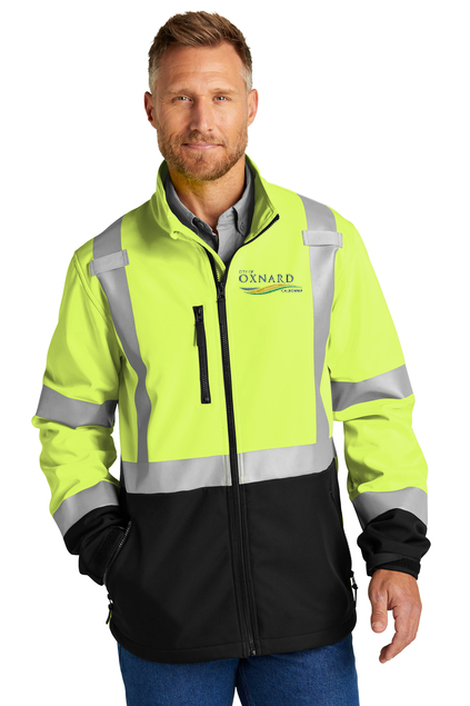 CornerStone® ANSI 107 Class 3 Soft Shell Jacket (CSJ503)