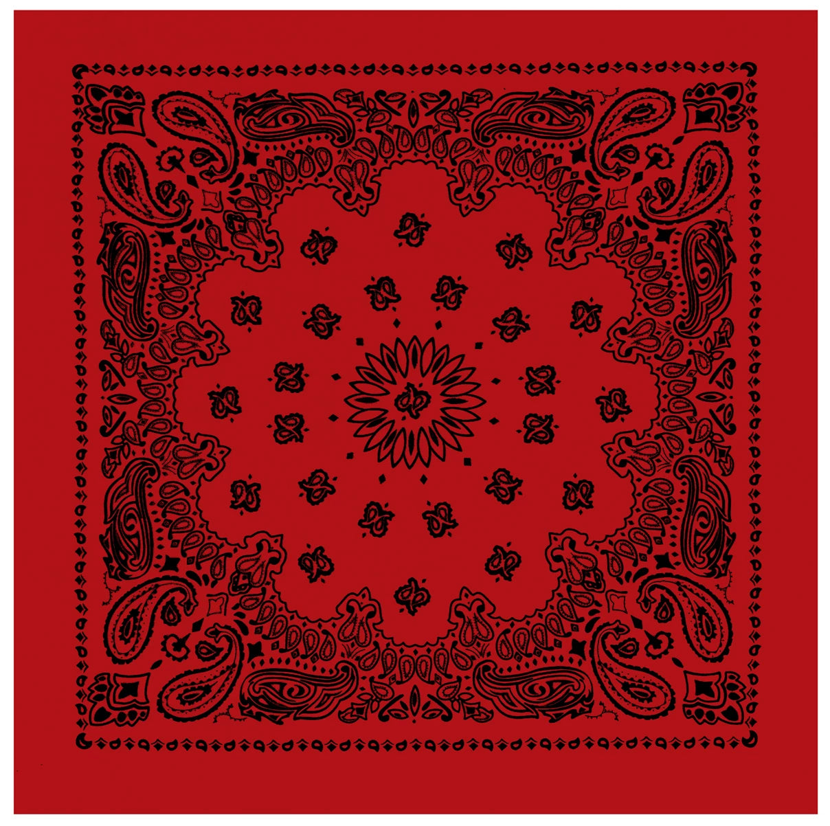 Rothco Trainmen Paisley Bandana – Extra-Large - 27” X 27"