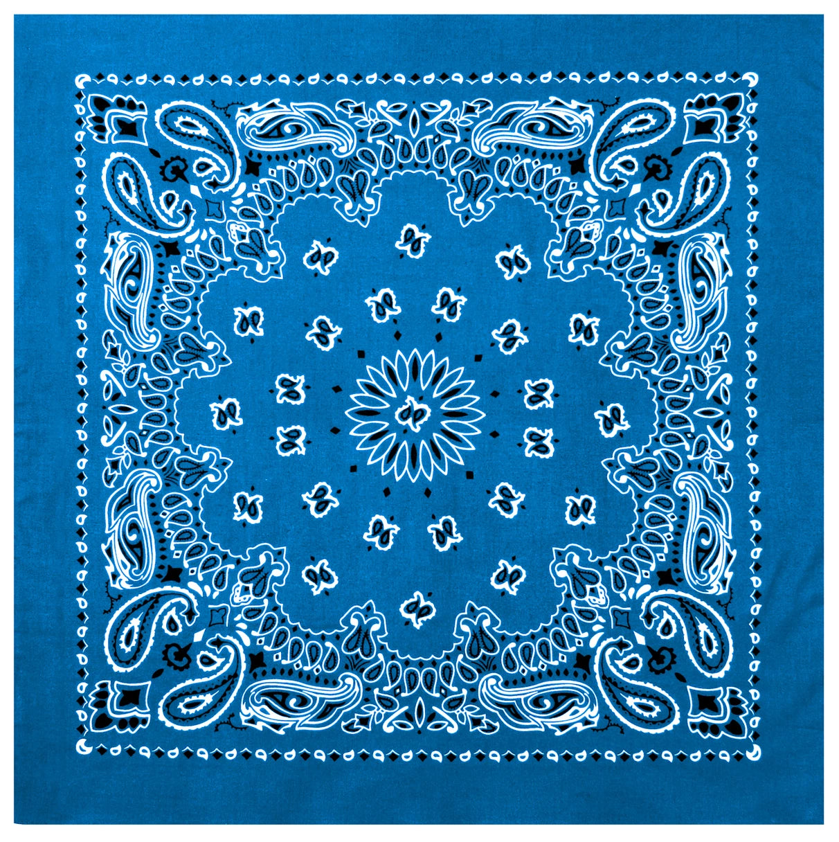 Rothco Trainmen Paisley Bandana – Extra-Large - 27” X 27"
