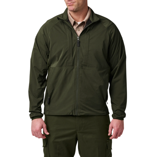 LT Stretch Windshell Jacket – Sheriff Green