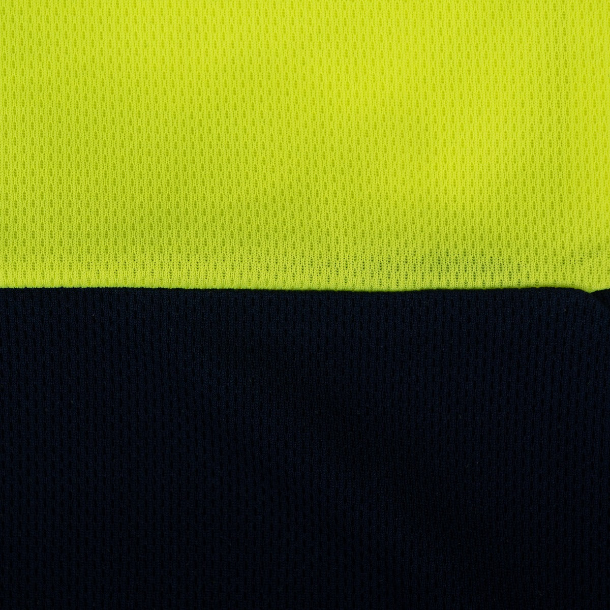 Polyester Short Sleeve Lime Green/Navy Polo Shirt with Reflective Stripe (Sheriff ID)