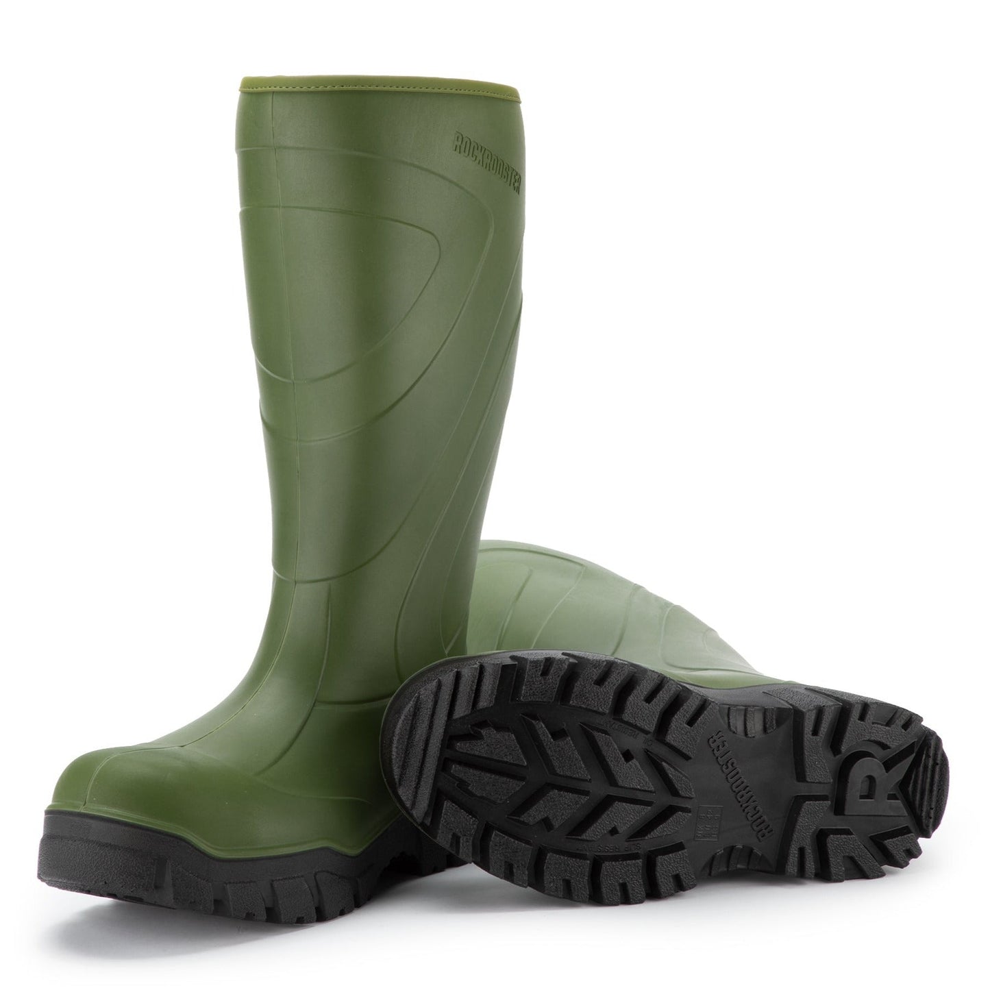 RockRooster Porter Men's PU Composite and Slip Resistant Wellington Gum Boots WS701 (4)