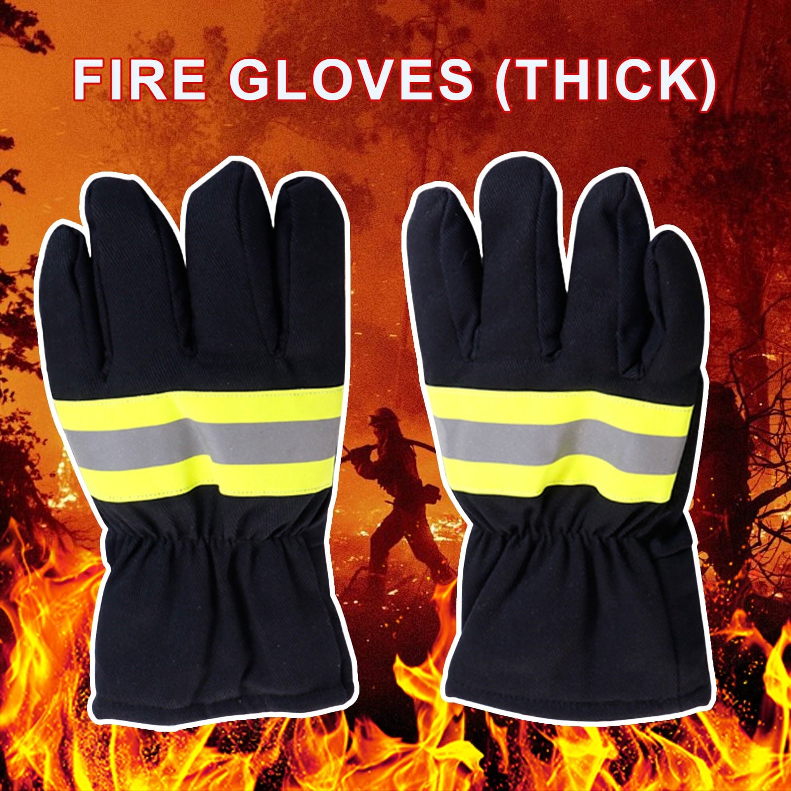Wildland firefighter gloves NFPA 1977 - detail