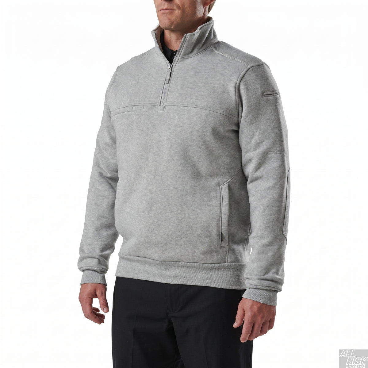 5.11 1/4 Zip Job Shirt 2.0 - Heather Gray