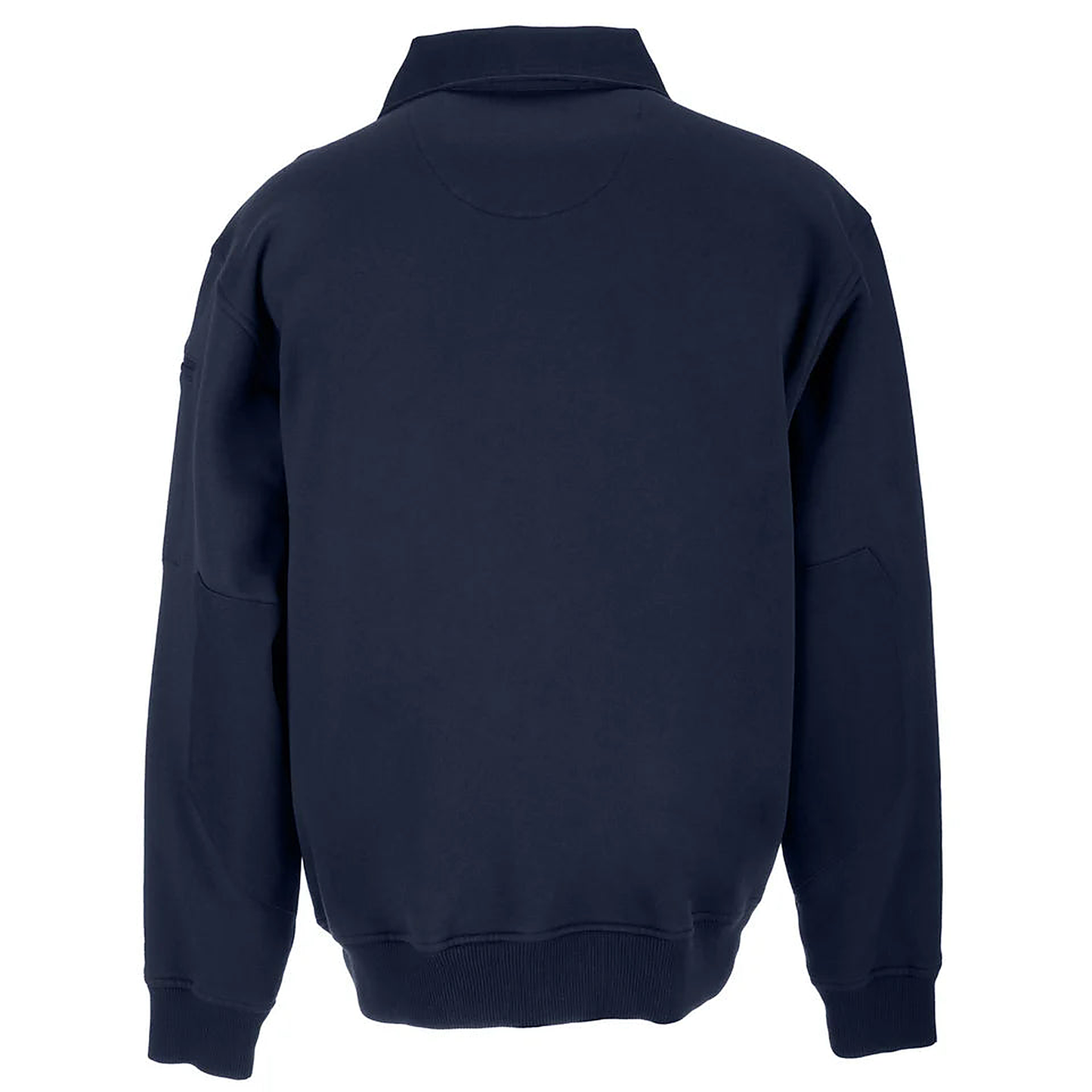 5.11 1/4 Zip Job Shirt 2.0 With Canvas - Midnight Navy - detail view