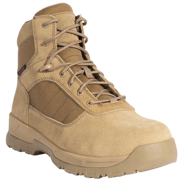 Rothco Guardian AR Coyote Brown Composite Toe 6 Inch Tactical Boots
