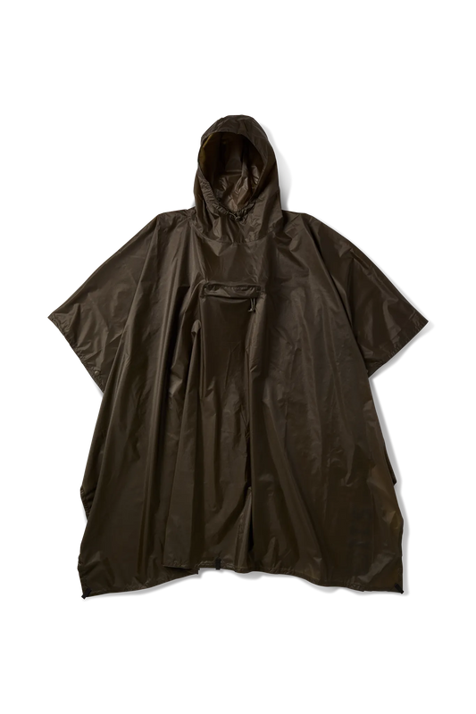 MOLLE Packable Poncho – Ranger Green