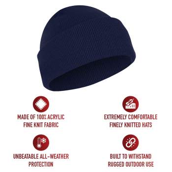 Fine Knit Watch Cap