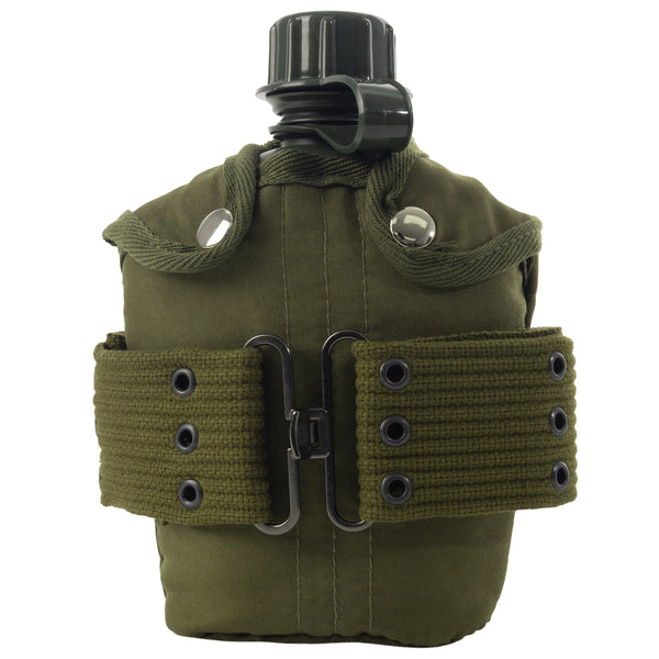 Rothco G.I. Type Plastic Canteen &amp; Pistol Belt Kit