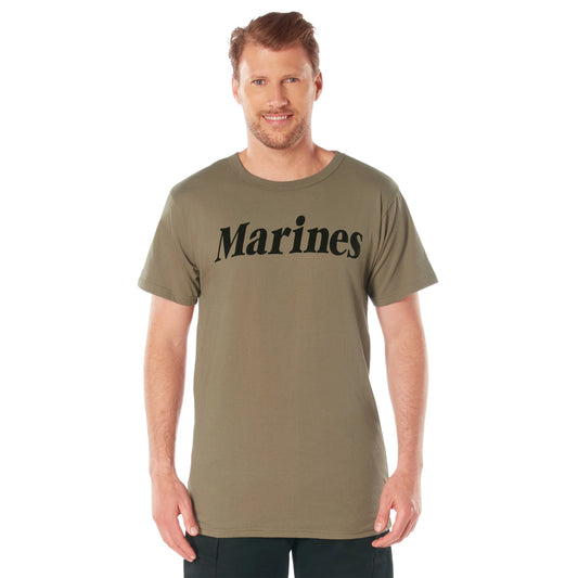 Rothco AR 670-1 Coyote Brown Marines Physical Training T-Shirt