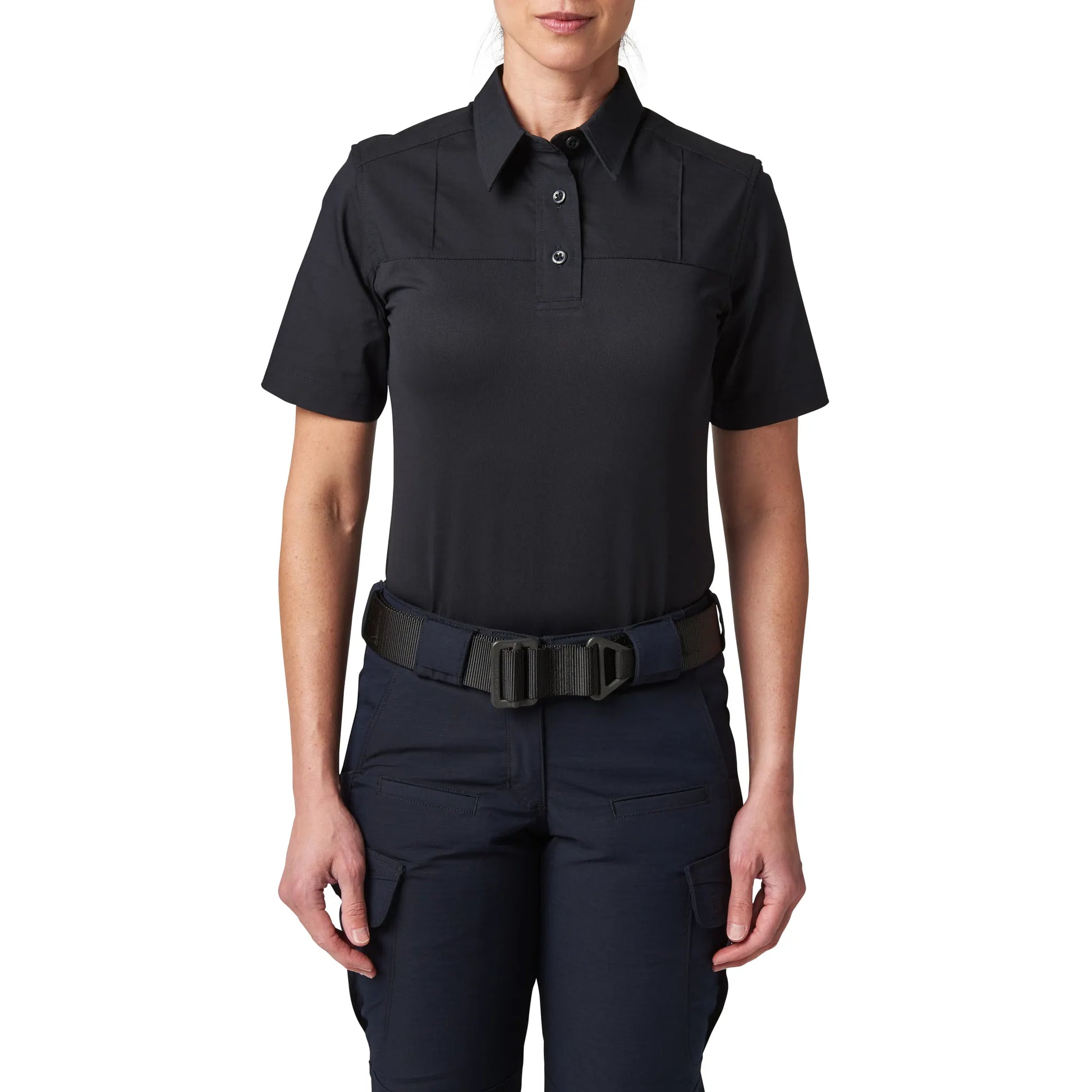 Women's 5.11 Stryke® PDU Ripstop Rapid Short Sleeve Shirt – Midnight Navy