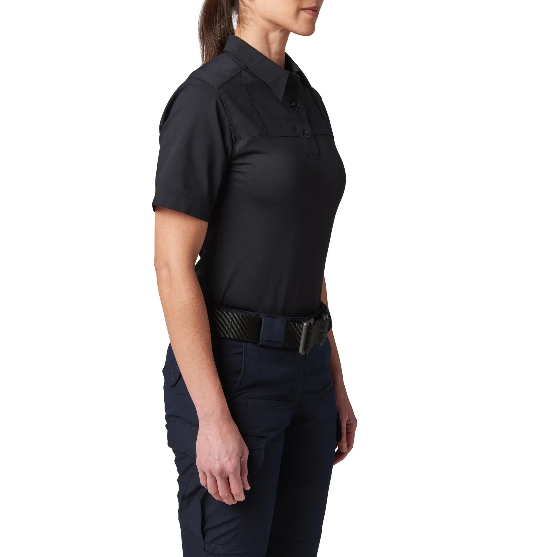 Women's 5.11 Stryke® PDU Ripstop Rapid Short Sleeve Shirt – Midnight Navy