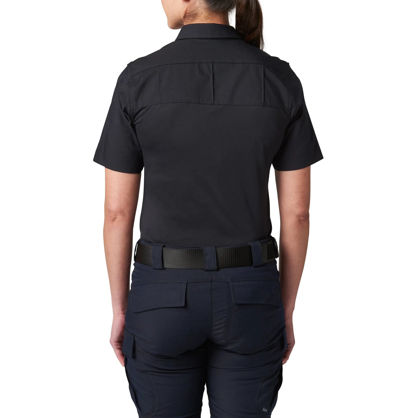 Women's 5.11 Stryke® PDU Ripstop Rapid Short Sleeve Shirt – Midnight Navy