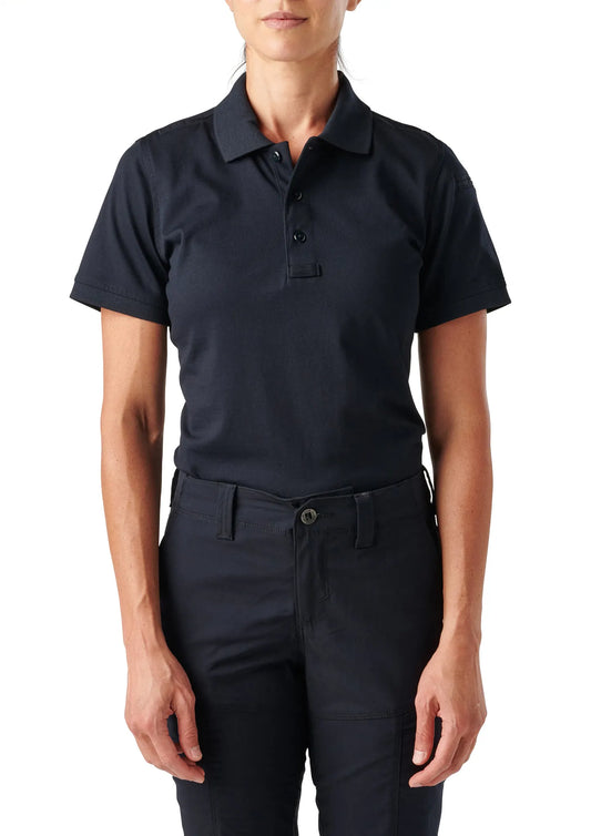 Women’s Tactical Jersey Short Sleeve Polo – Dark Navy