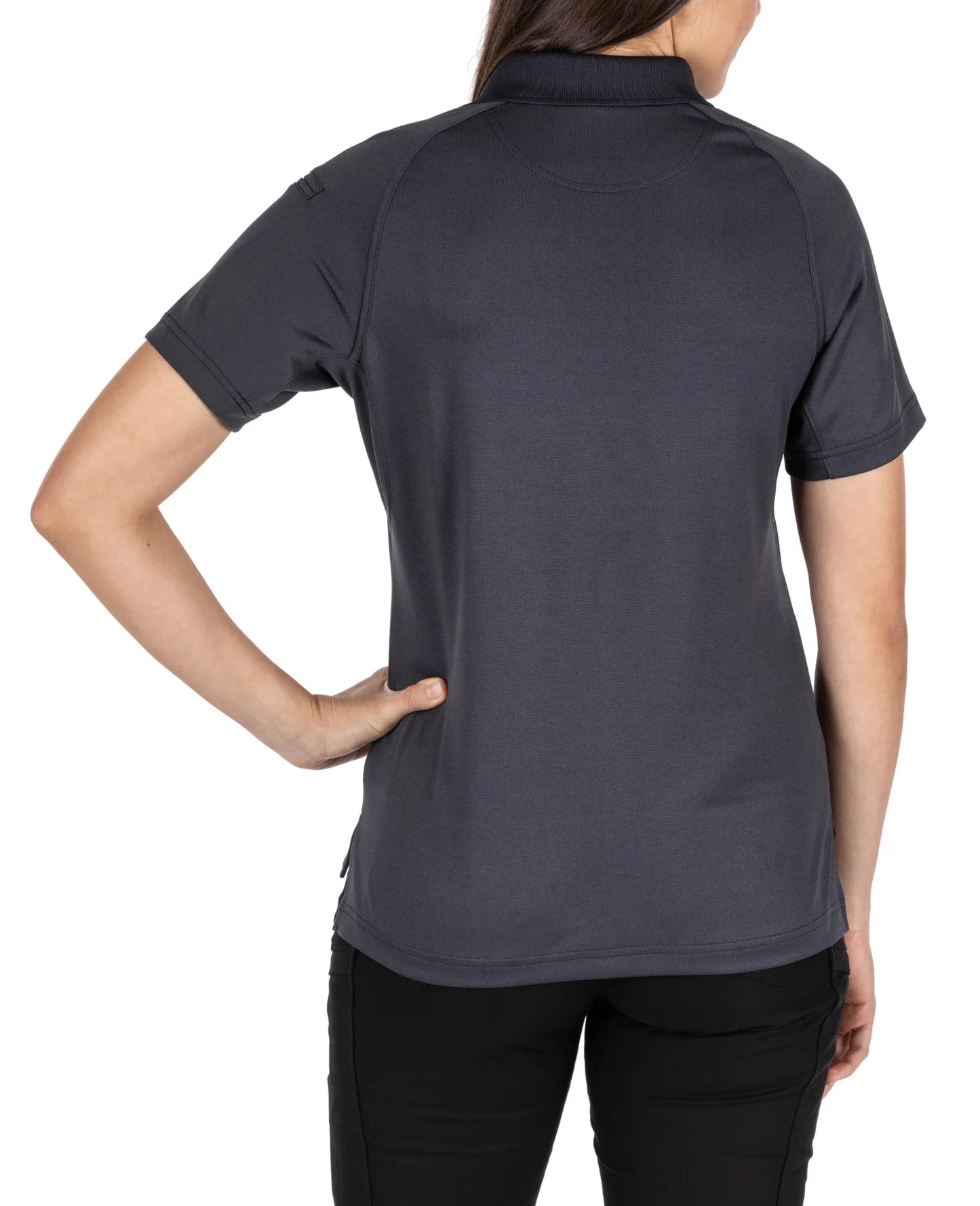 Women’s Performance Short Sleeve Polo – Charcoal