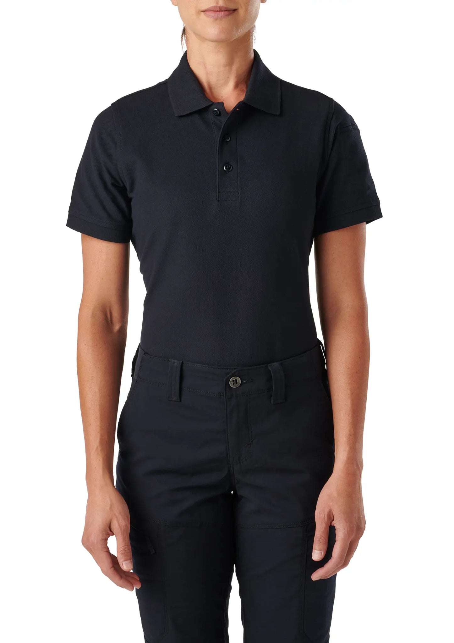 Women’s Utility Short Sleeve Polo – Dark Navy