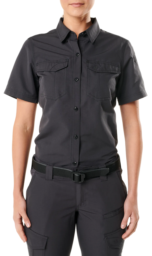 Women’s Fast-Tac® Short Sleeve Shirt – Charcoal