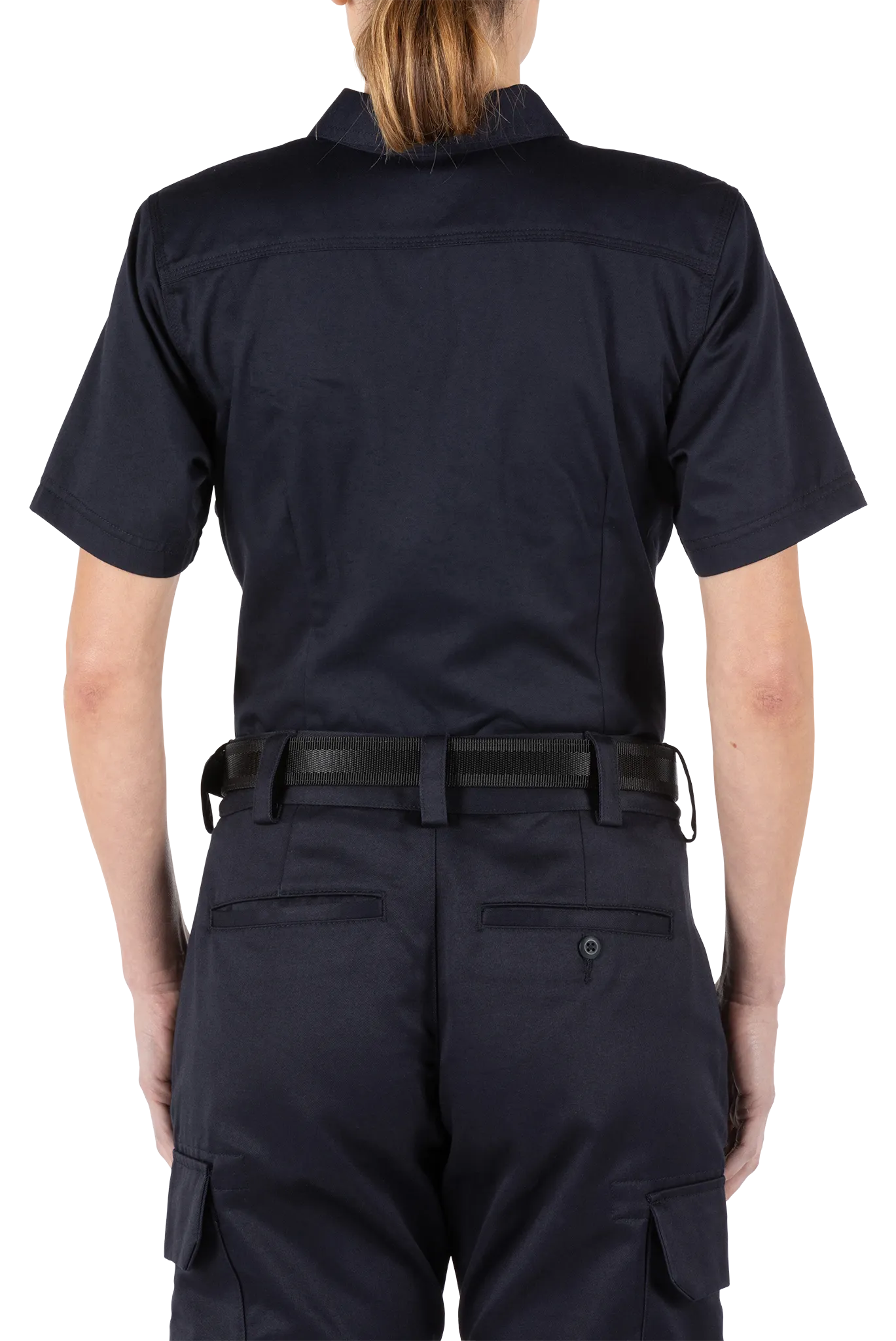 Women's Company Short Sleeve Shirt – Fire Navy