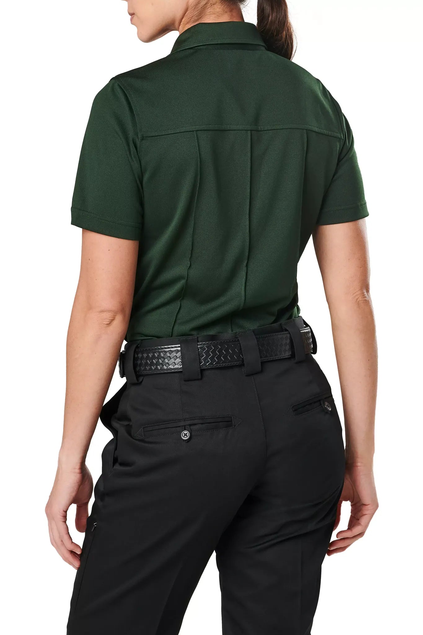 Womens Class A Uniform Short Sleeve Polo – LE Green