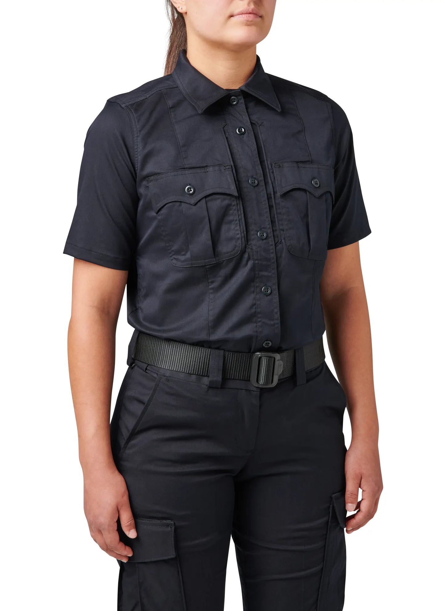 Women's 5.11 Stryke® PDU® Twill Class B Short Sleeve Shirt – Midnight Navy