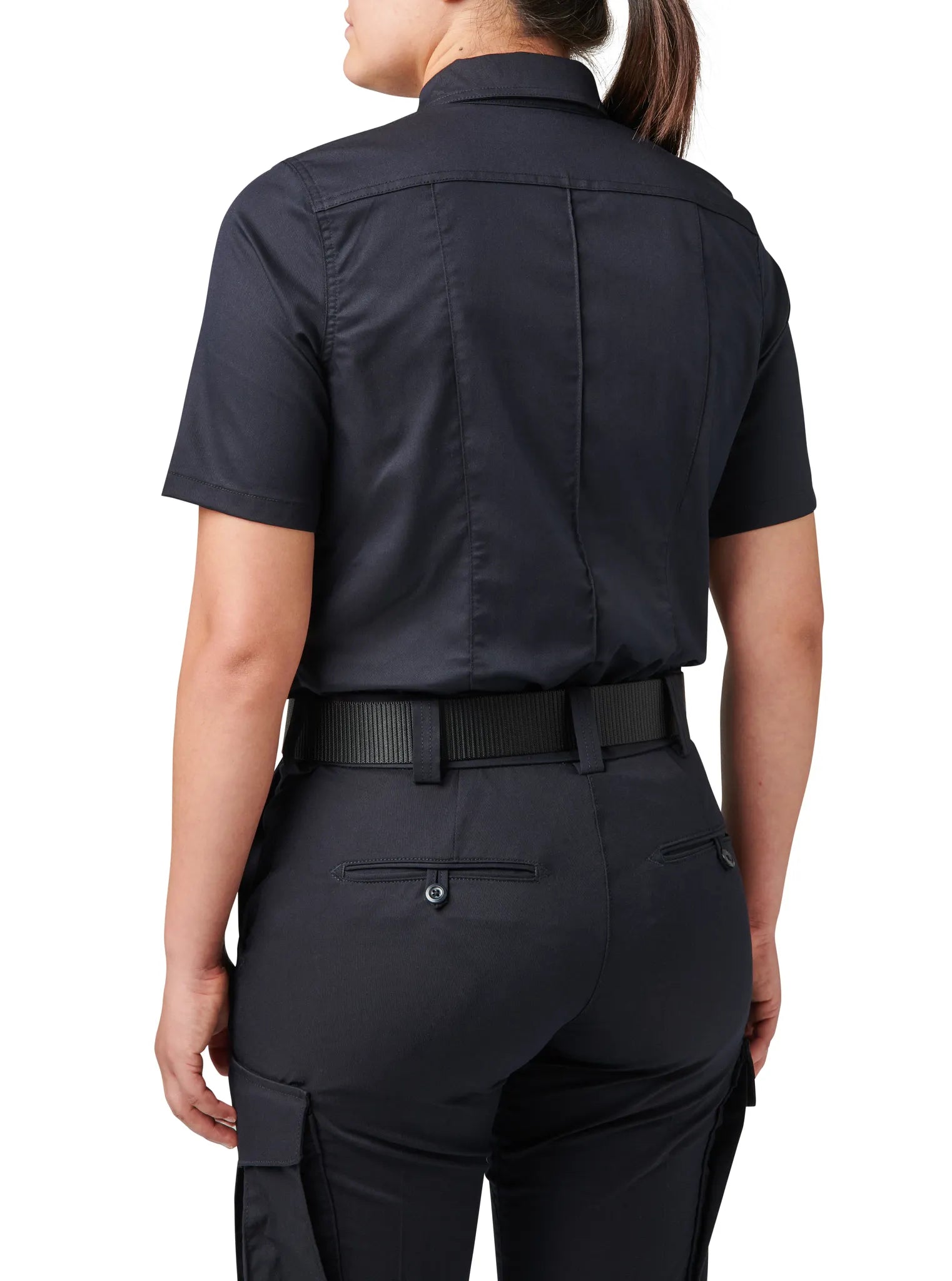 Women's 5.11 Stryke® PDU® Twill Class B Short Sleeve Shirt – Midnight Navy