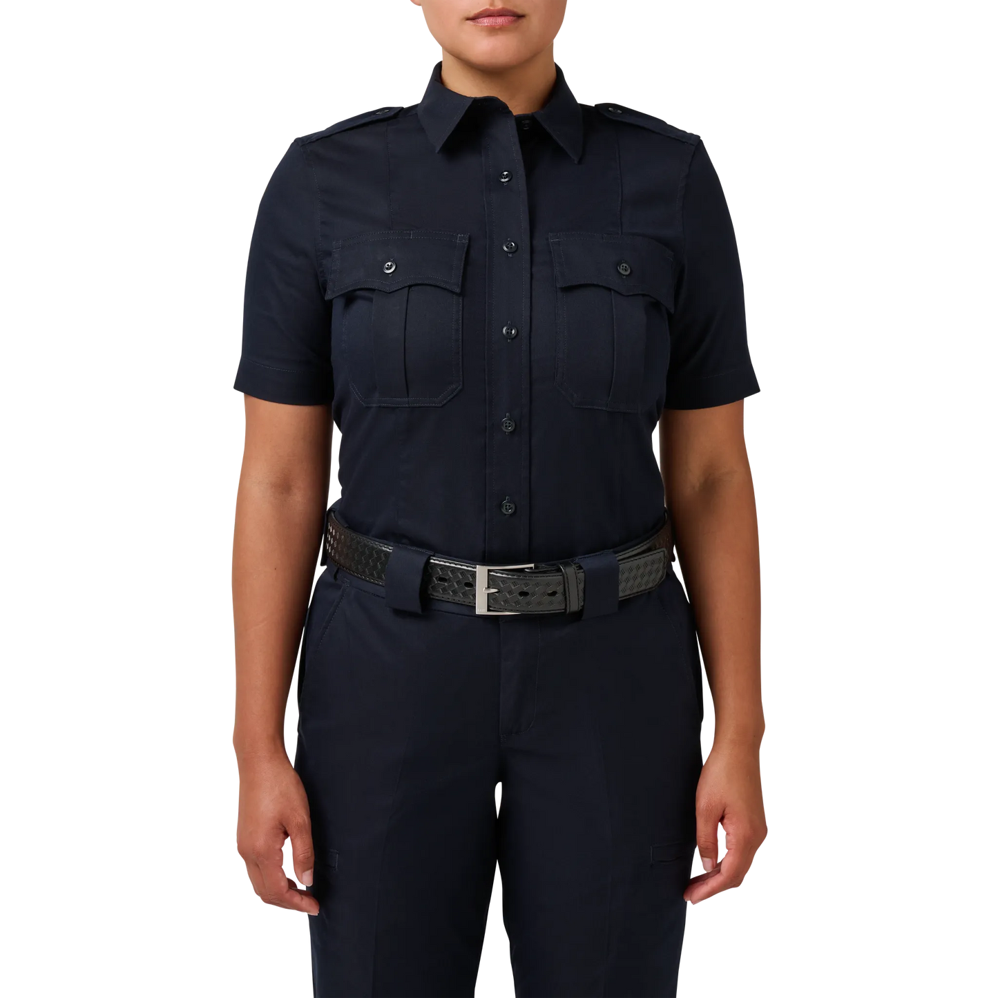 Women's 5.11 Stryke® LT PDU Class A Short Sleeve Shirt – Dark Navy