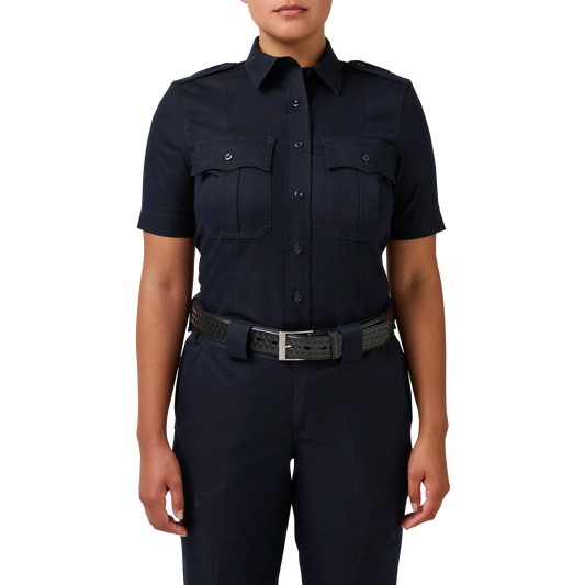 Women's 5.11 Stryke® LT PDU Class A Short Sleeve Shirt – Dark Navy