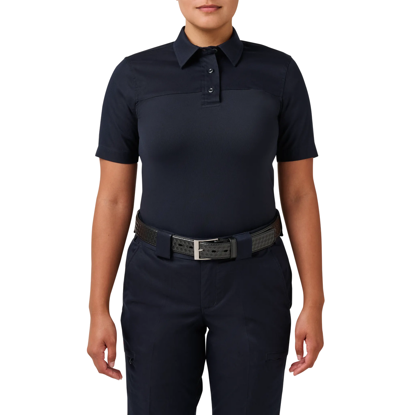 Women's 5.11 Stryke® LT PDU Rapid Short Sleeve Shirt – Dark Navy