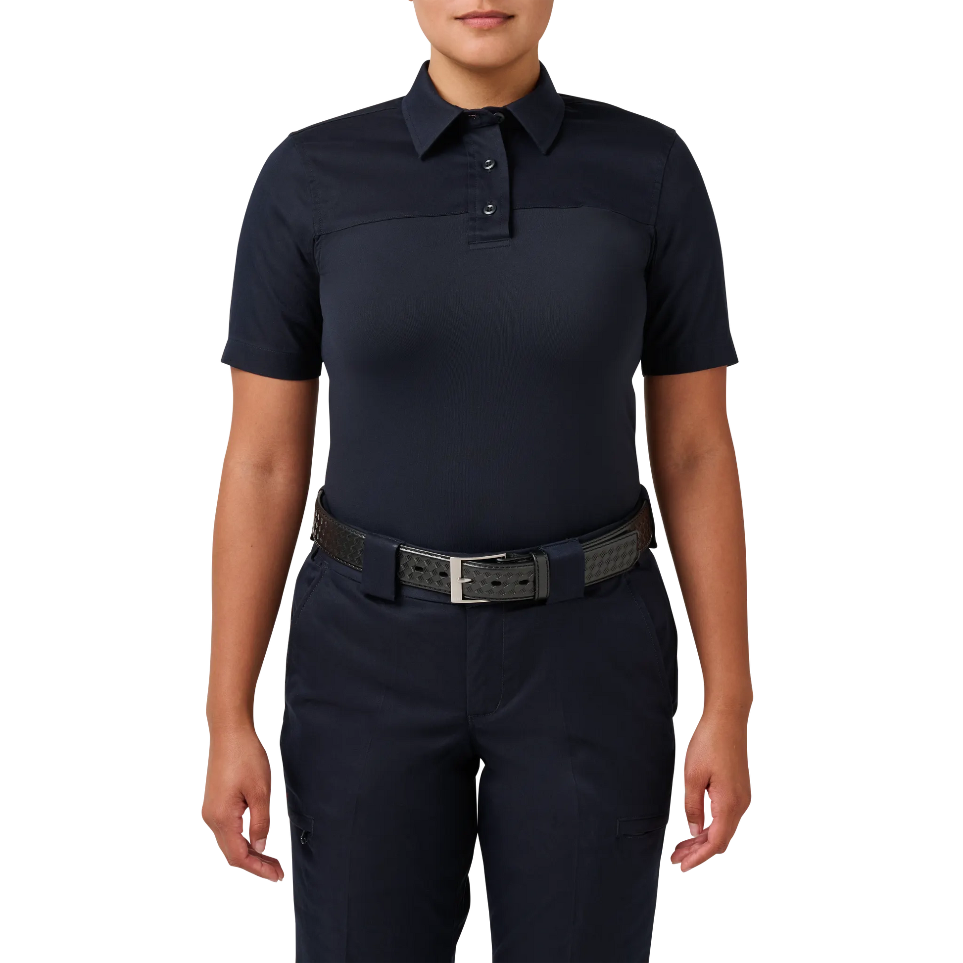 Women's 5.11 Stryke® LT PDU Rapid Short Sleeve Shirt – Dark Navy