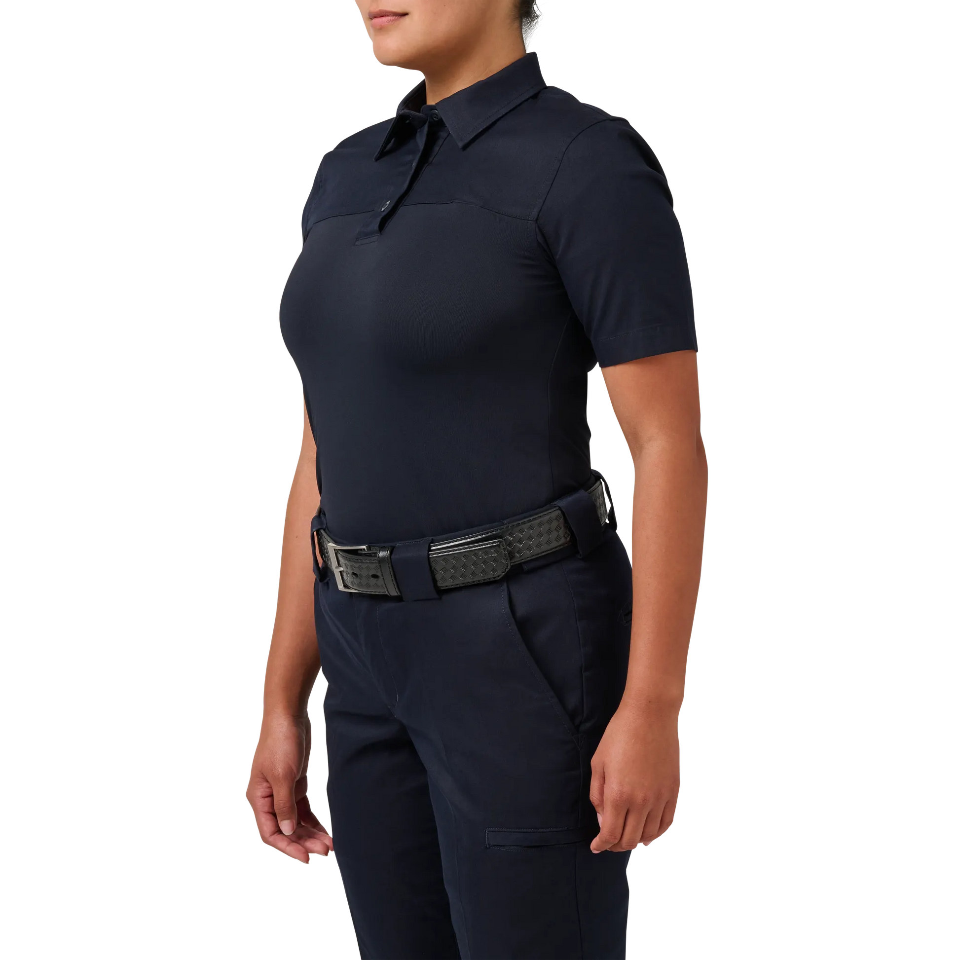 Women's 5.11 Stryke® LT PDU Rapid Short Sleeve Shirt – Dark Navy