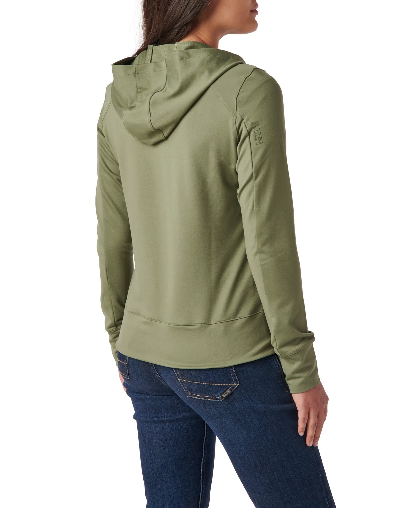 Selma Full Zip – Tank Green