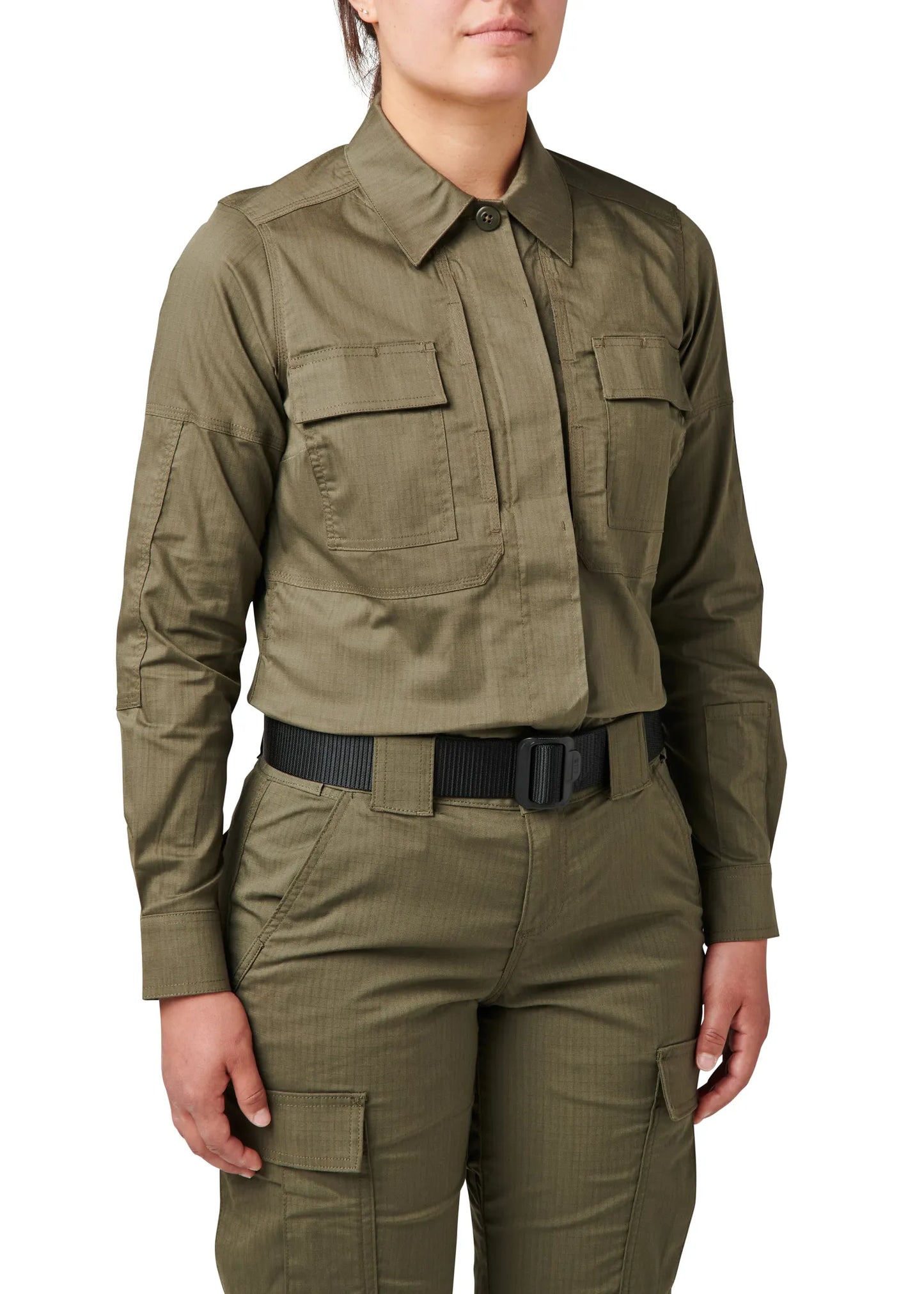 Women's Flex-Tac® TDU® Ripstop Long Sleeve Shirt – Ranger Green