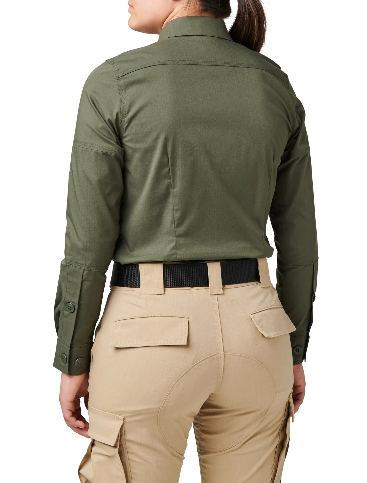 Women's Flex-Tac® TDU® Ripstop Long Sleeve Shirt – TDU Green