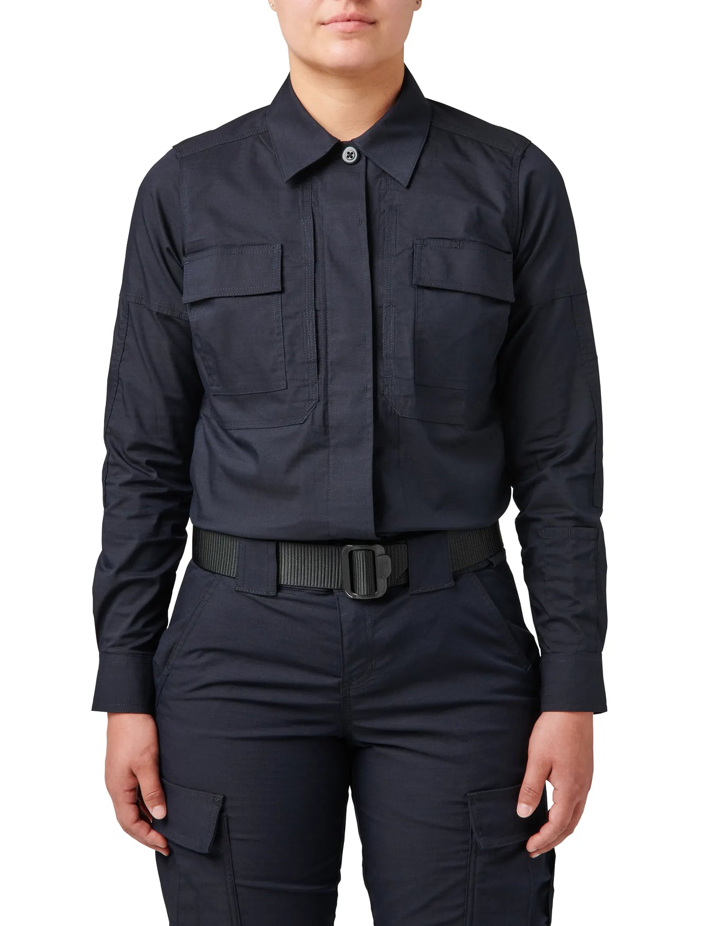 Women's Flex-Tac® TDU® Ripstop Long Sleeve Shirt – Dark Navy