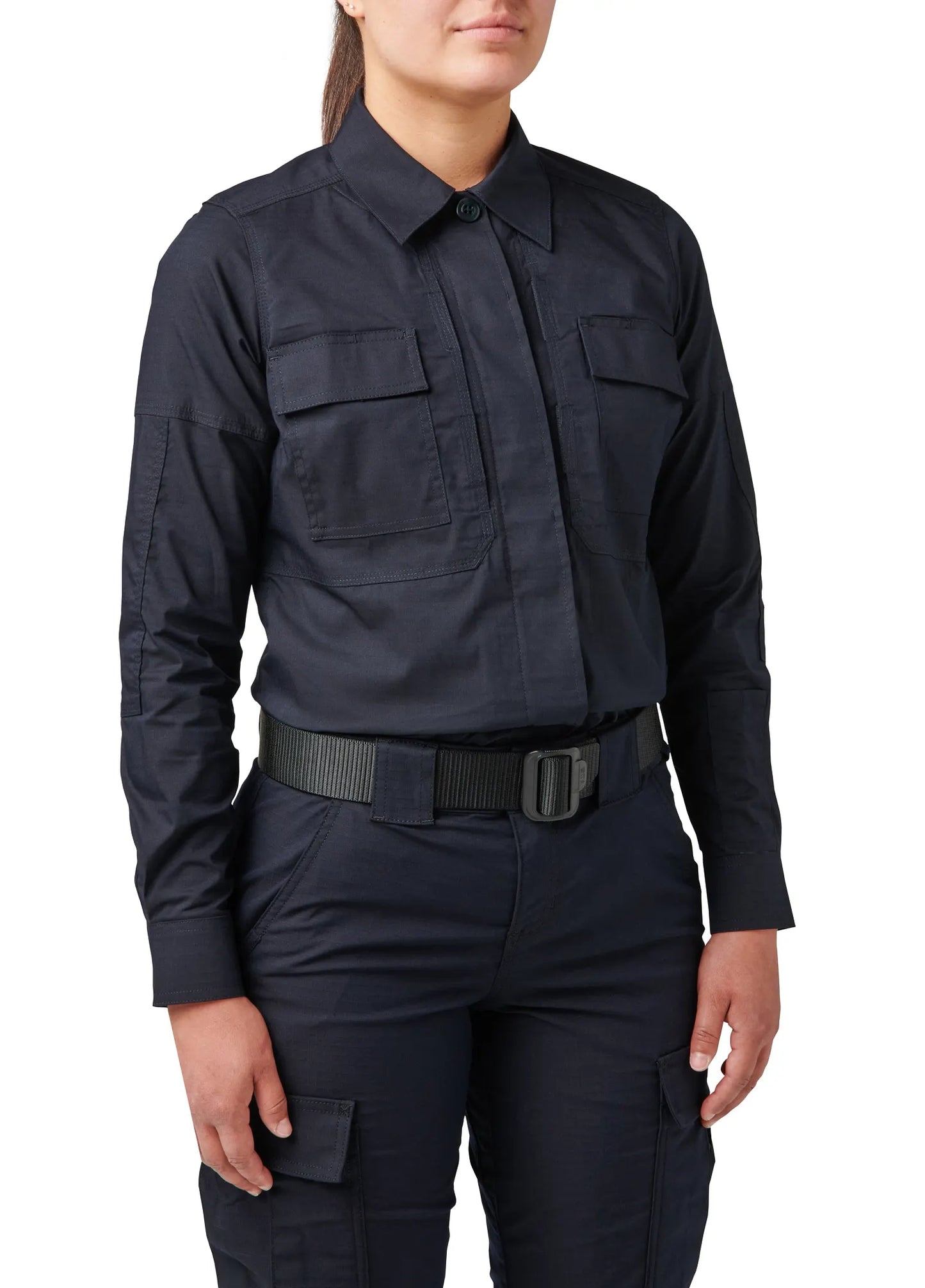 Women's Flex-Tac® TDU® Ripstop Long Sleeve Shirt – Dark Navy