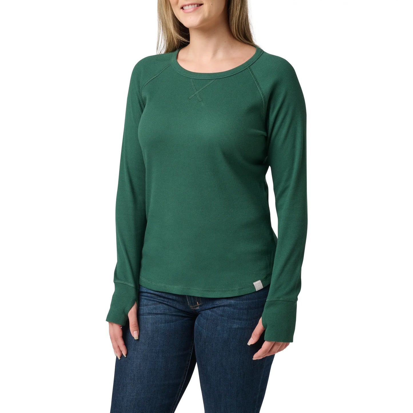 Zora Long Sleeve Tunic – Trekking Green