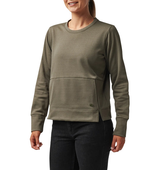 Elizabeth Crew Sweatshirt – Ranger Green