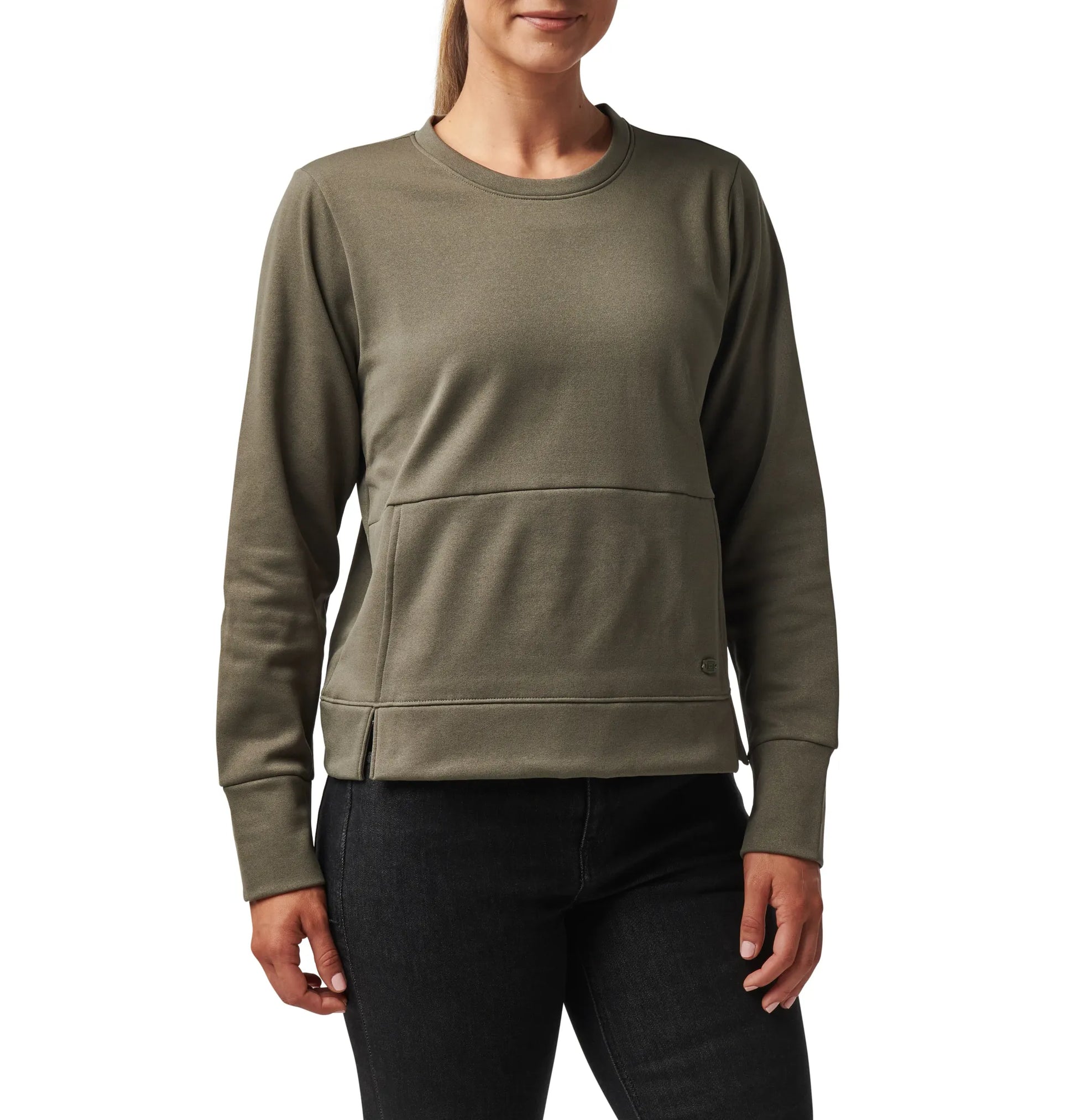 Elizabeth Crew Sweatshirt – Ranger Green