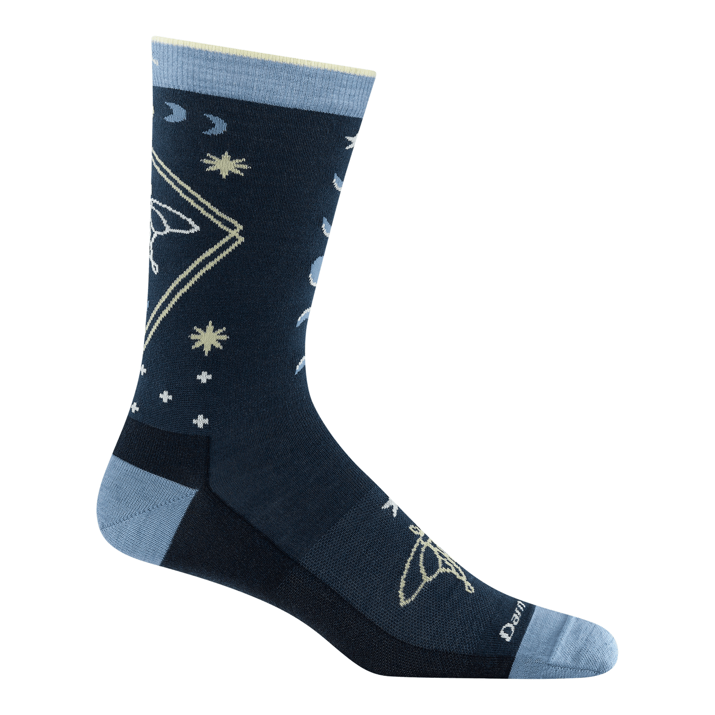 Unisex Luna Eclipse Crew Lightweight Lifestyle Sock