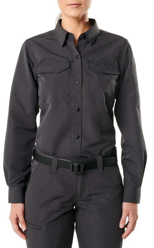 Women's Fast-Tac® Long Sleeve Shirt – Charcoal