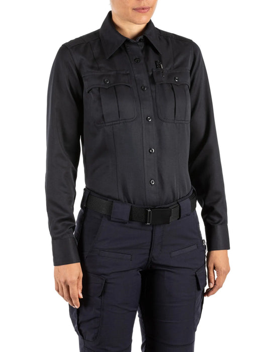 Women's Class A Fast-Tac® Twill Long Sleeve Shirt – Midnight Navy