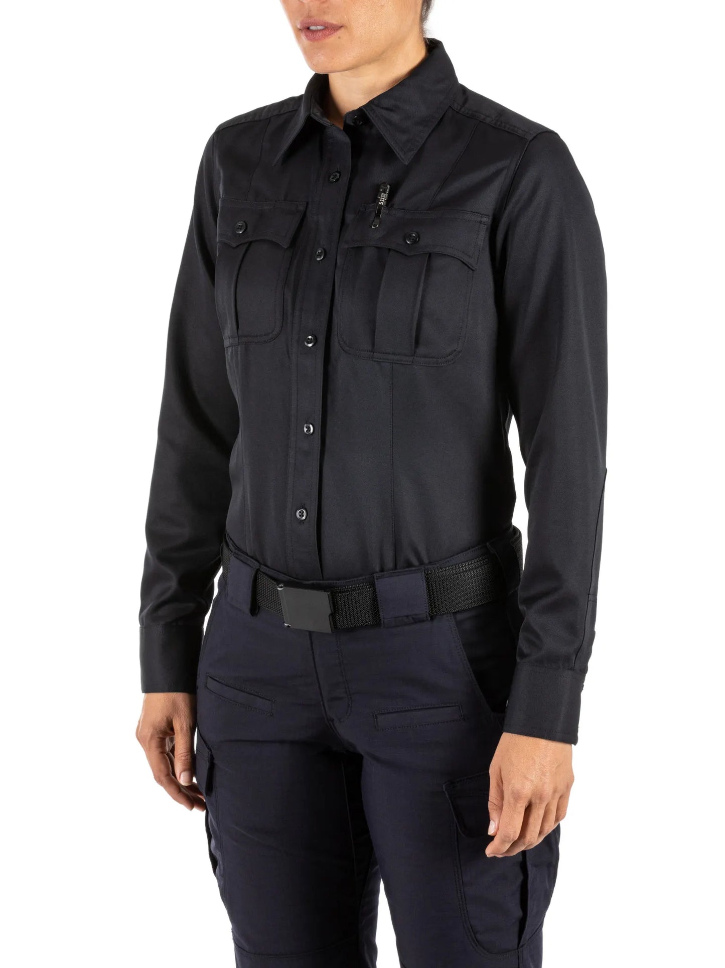 Women's Class A Fast-Tac® Twill Long Sleeve Shirt – Midnight Navy