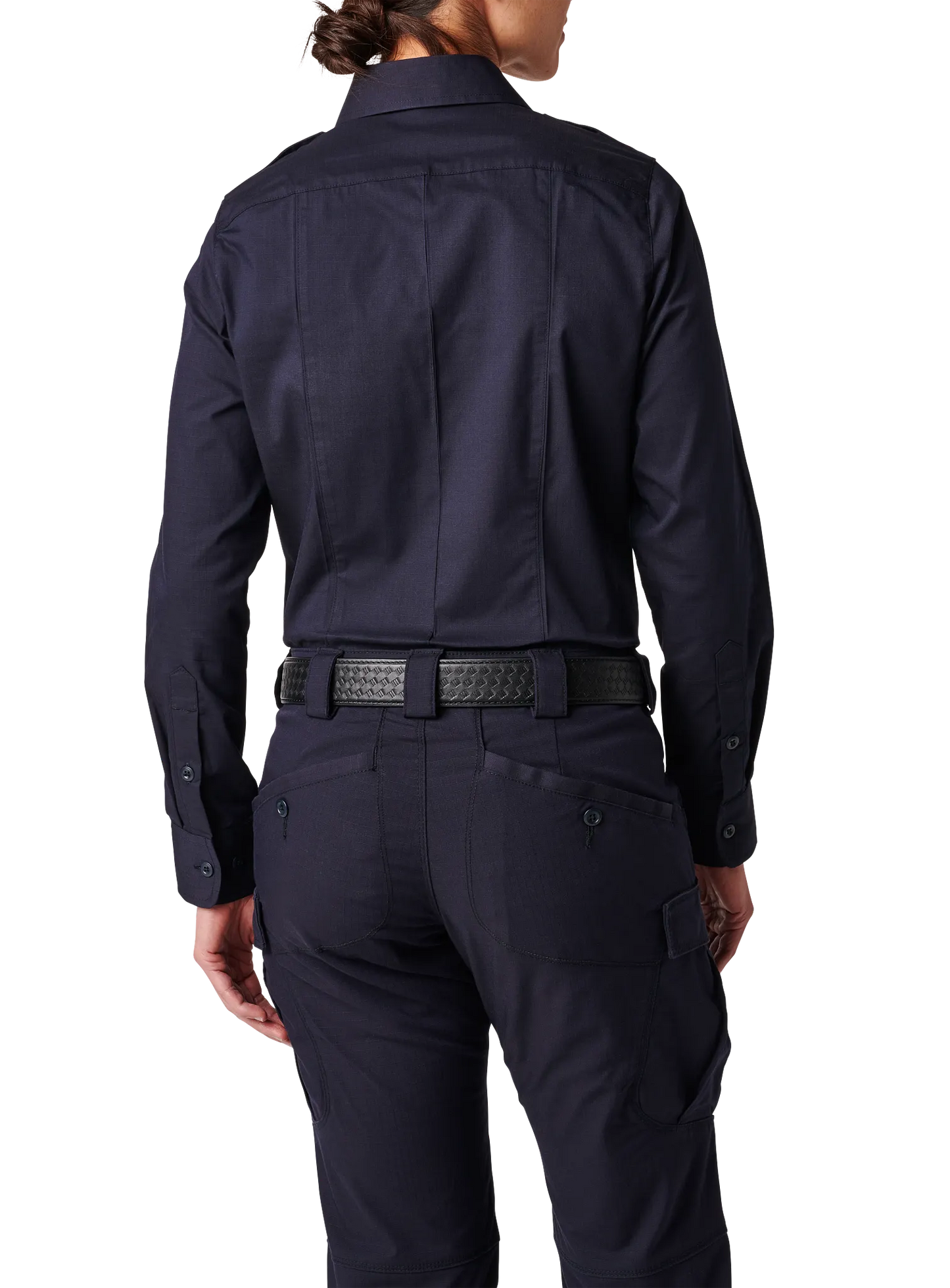 Women's 5.11 NYC Metro Stryke® Ripstop Long Sleeve Shirt – NYPD Navy