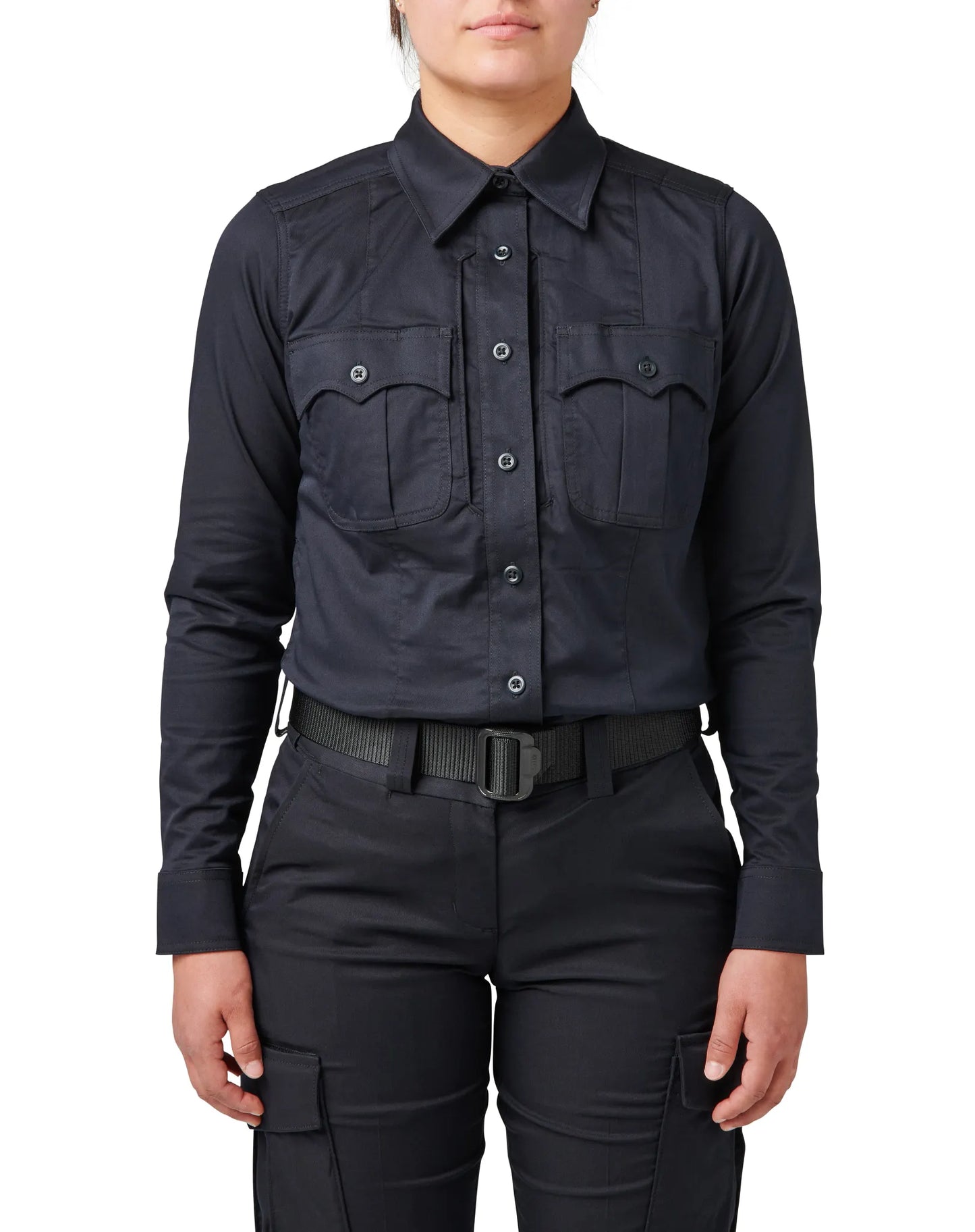 Women's 5.11 Stryke® PDU® Twill Class B Long Sleeve Shirt – Midnight Navy